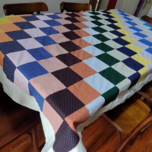 toalha de mesa patchwork 206×130